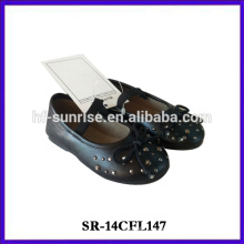 La marca de fábrica SR-14CFL147 embroma los zapatos calza los zapatos baratos de los cabritos de los zapatos de China del cabrito